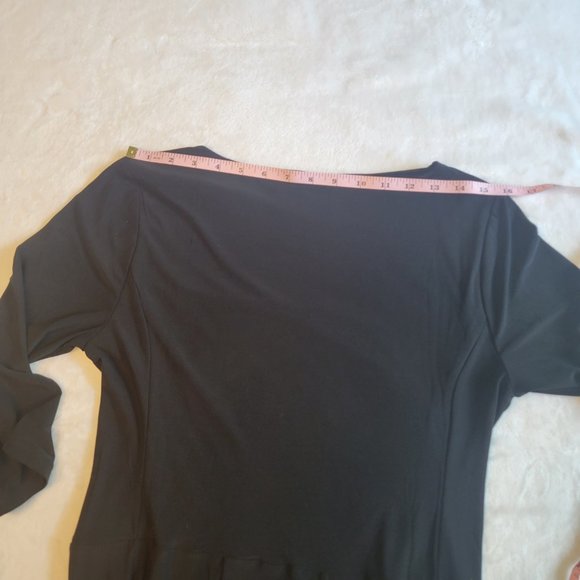 Rekucci Women's Flippy Fit N' Flare Dress with 3/4 Sleeves Size 10 - Picture 5 of 7